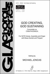 God Creating, God Sustaining SATB choral sheet music cover